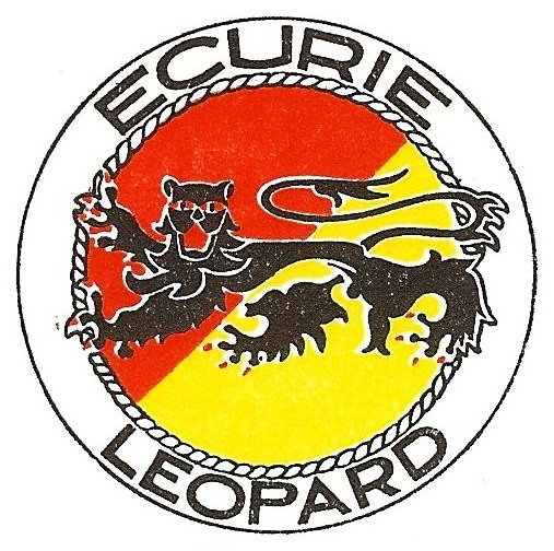 Logo écurie léopard